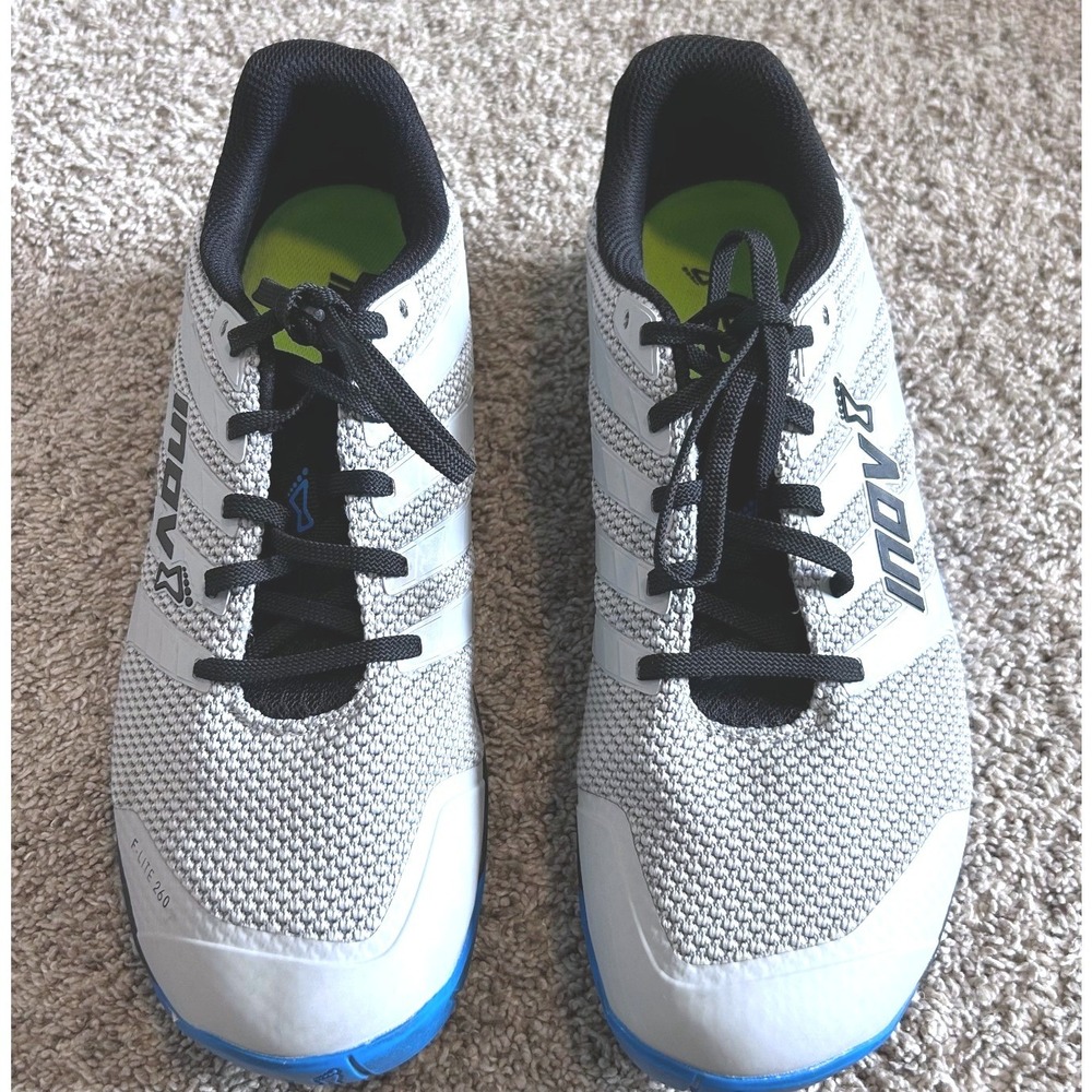 Inov-8 F-Lite 260 V2 Cross Trainers Grey and Blue SZ 11